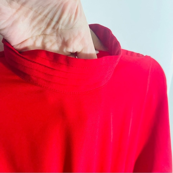 NEW Rhode Caroline Dress Ruby Red Preppy Wedding Party Resortwear Date Night - Picture 6 of 10